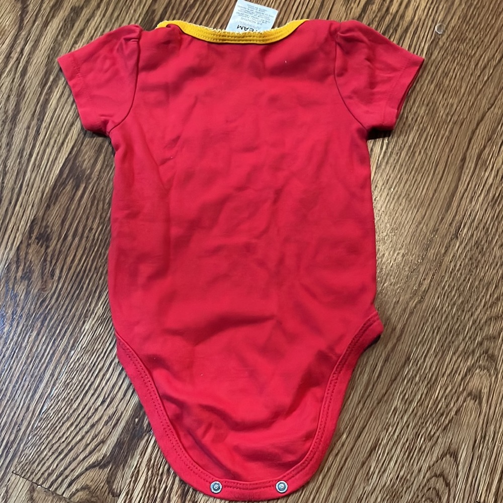 KC Chiefs onesie, size 3-6M - Picture 4 of 4